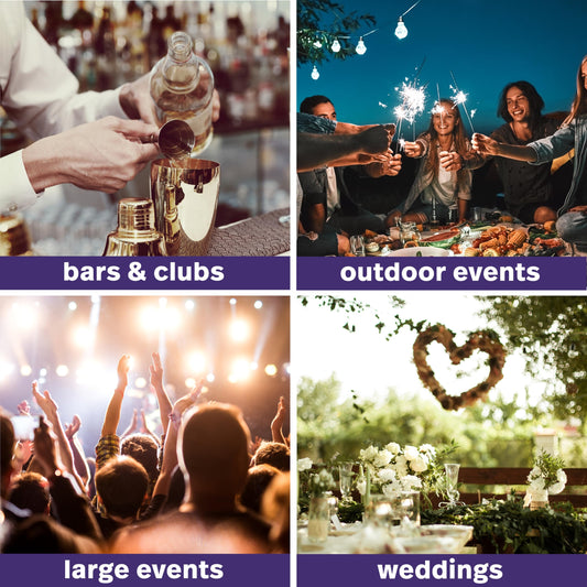 MATANA 96 Premium Elegante Sektgläser Plastik, 150ml - Stabil & Mehrweg - Sektgläser Kunststoff, Cocktailgläser, Champagner Gläser Plastik, Sektflöten, Weingläser für Hochzeiten, Partys