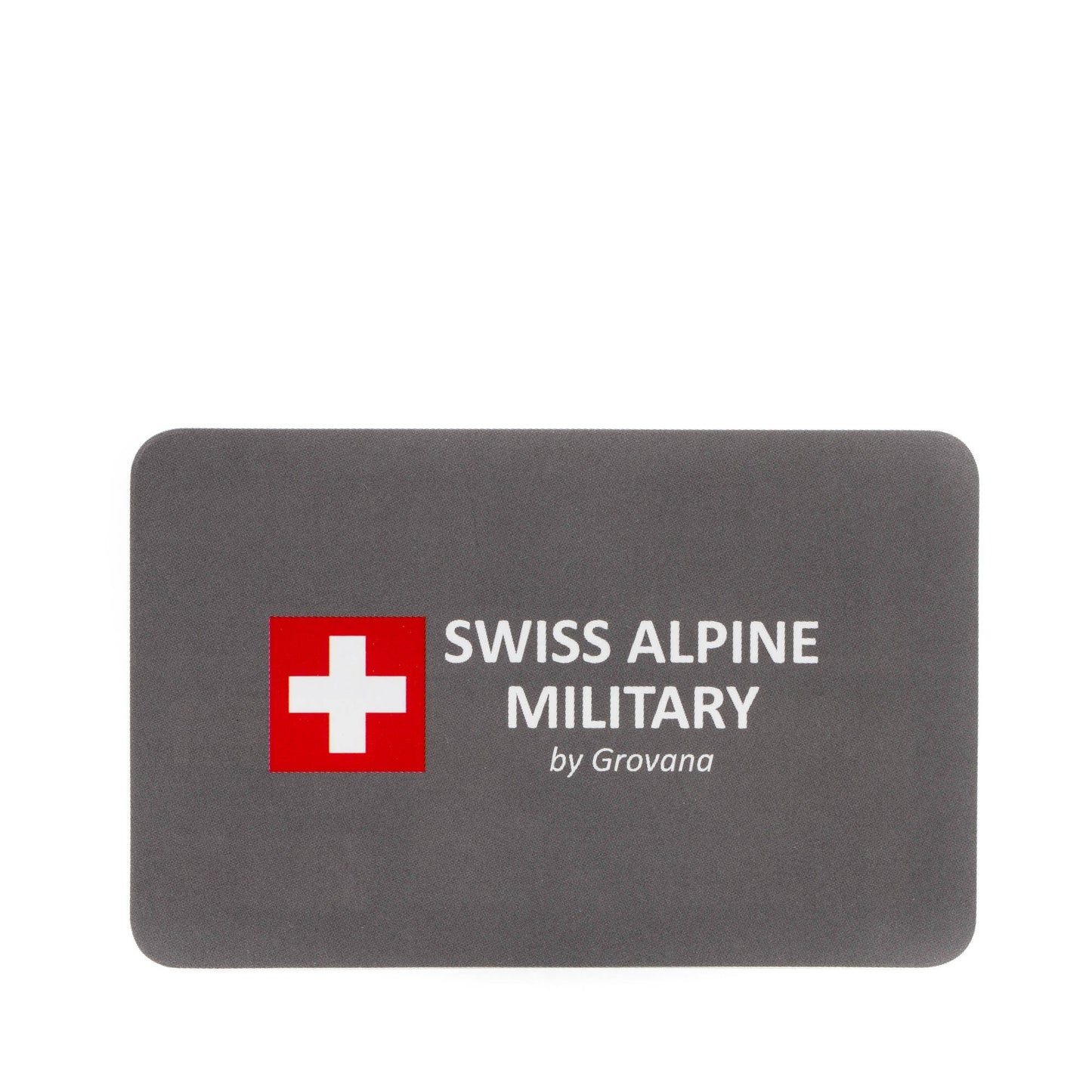 Swiss Alpine Military by Grovana Herrenuhr Chrono 10 ATM mit Edelstahlband 7043, Blau