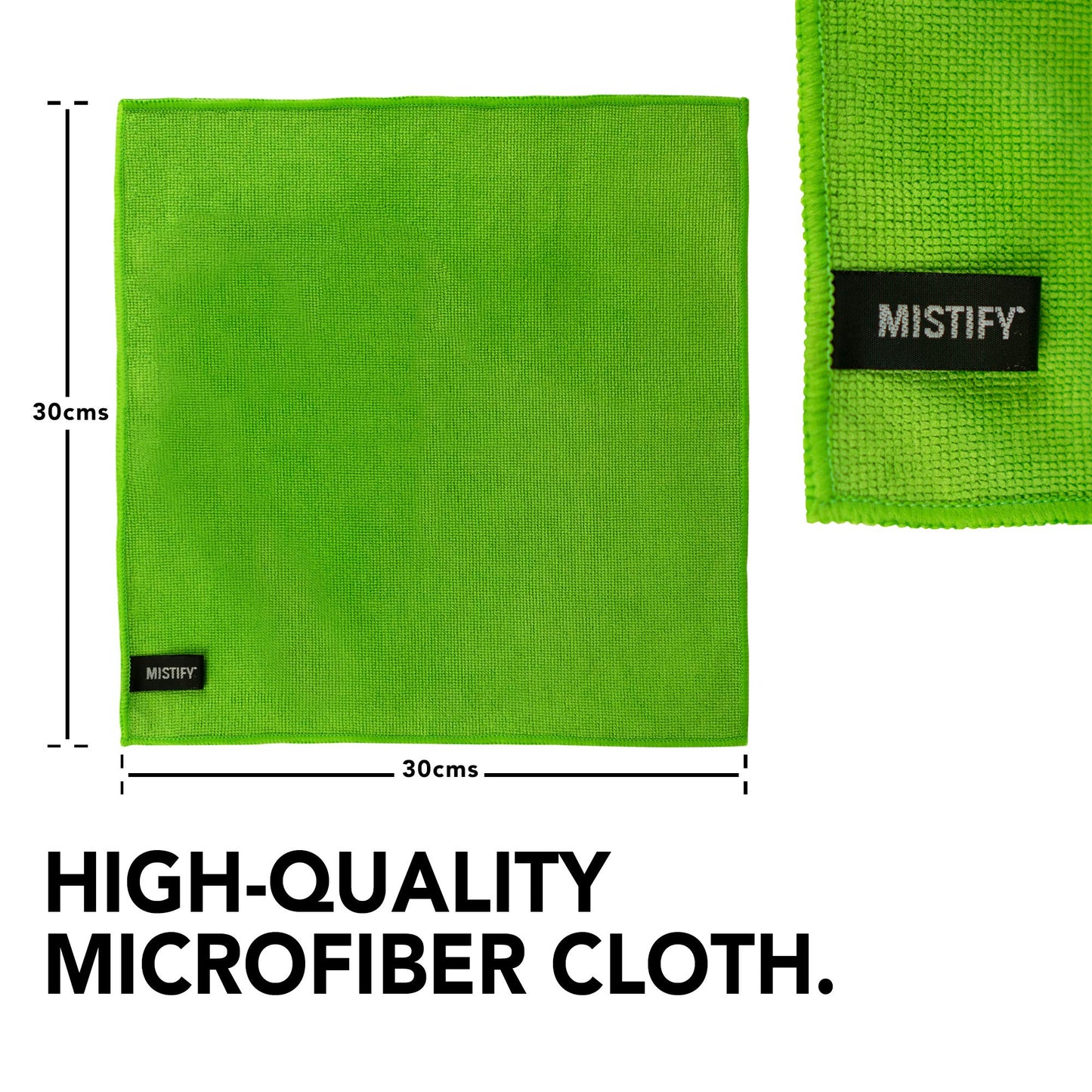Mistify Natürlicher Bildschirmreiniger - 500ml Screen Cleaner. Display Reiniger mit 2 Mikrofasertüchern und Bürste [Laptop, PC, Monitor, Touchscreen, Tablet, Smartphone, TV, TFT, LCD, LED, Plasma ]