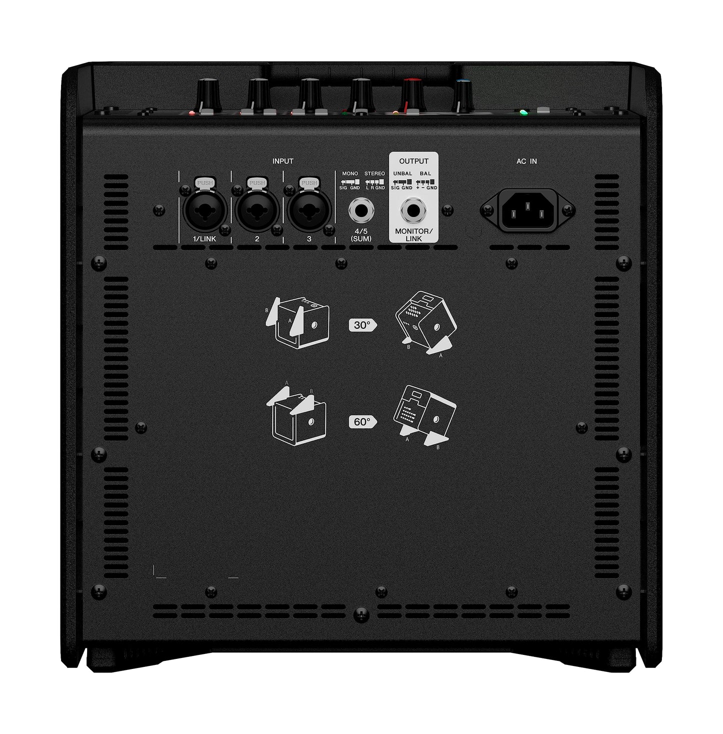 Yamaha STAGEPAS 200 BTR Tragbares PA-System – 180W Class-D Verstärker, 8" Koaxialtreiber, 5-Kanal Digitalmix, Ducker & Feedback-Unterdrückung, Bluetooth-Audio & Fernsteuerung, Inklusive Akku – Schwarz