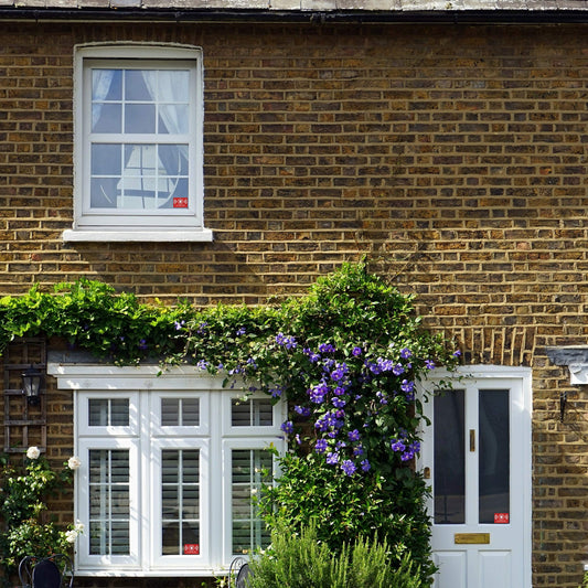 6 x Aufkleber Alarmgesichert (Klein - 5 x 3,5cm) - Schutz vor Einbruch in Auto und Wohnmobil - Aussenklebend - Alarm Sticker für mehr Sicherheit - Alarmanlage Aufkleber für außen - Geschlitzt