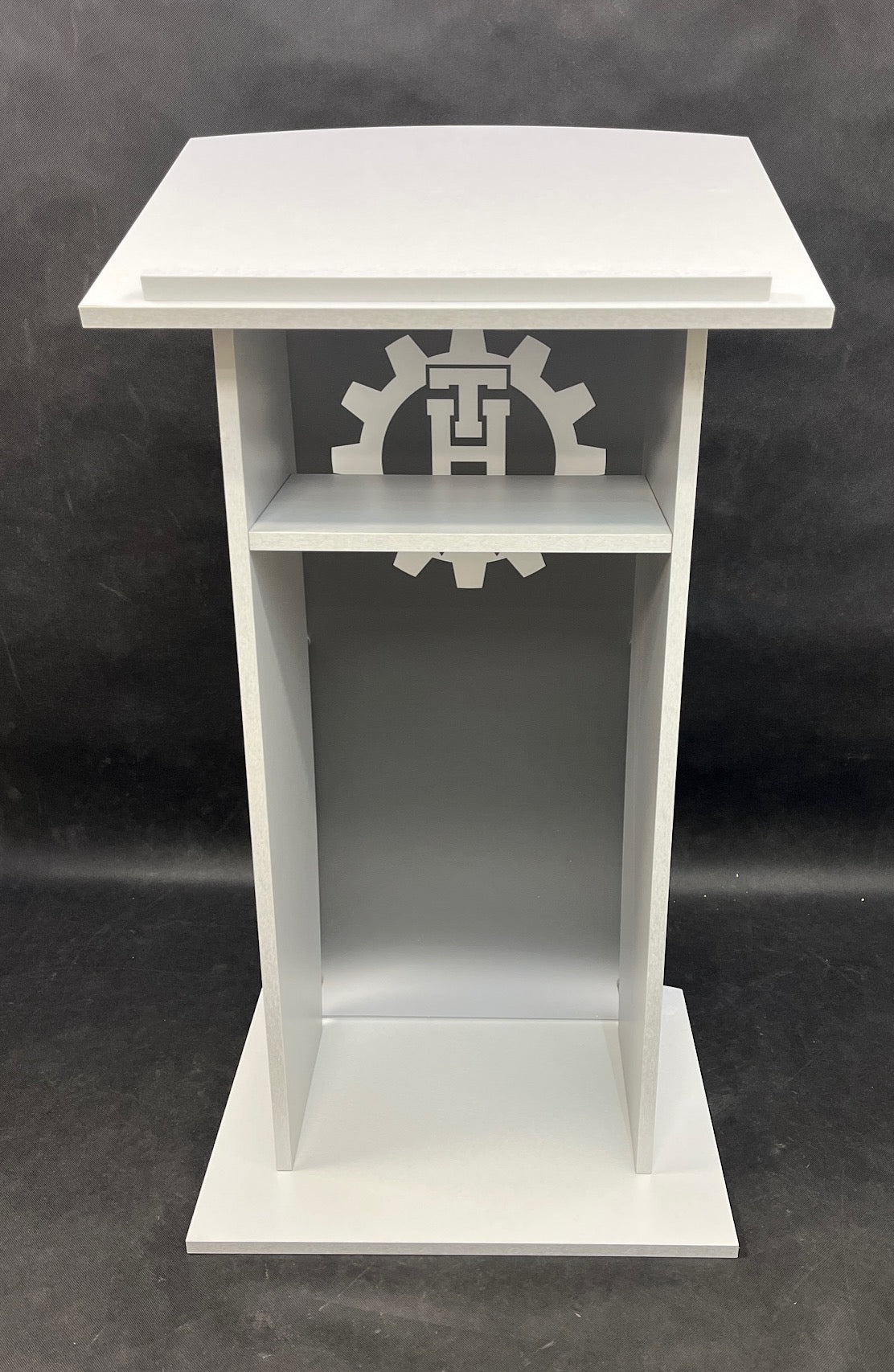 Rednerpult mit Logo und Acrylglas - ROME