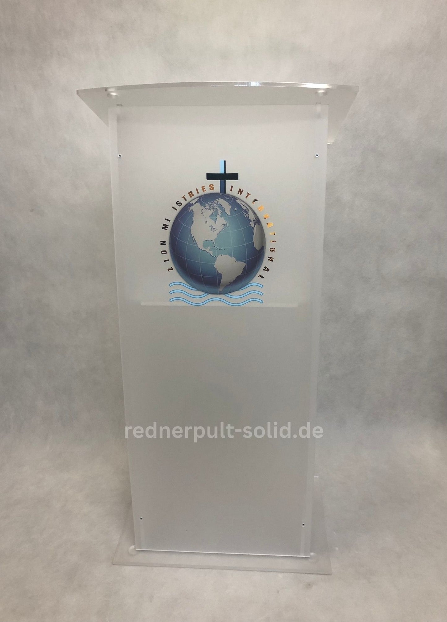 Rednerpult aus Acrylglas MILAN